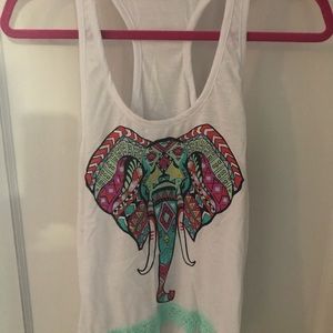 Elephant Racerback Tank
